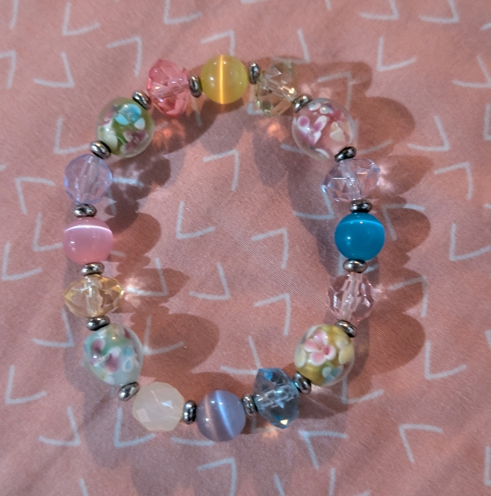 Multicolored Beaded Bracelet